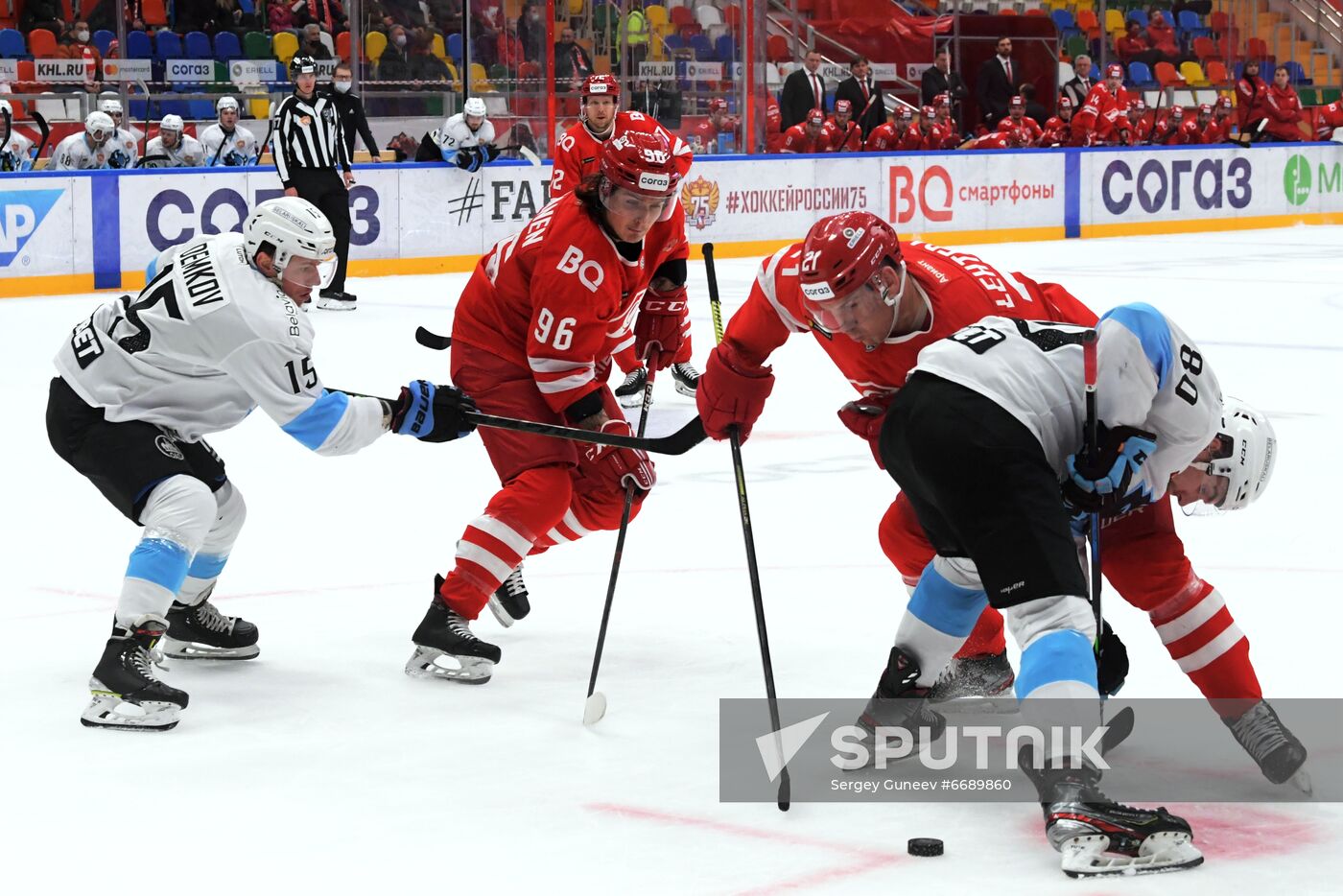 Russia Ice Hockey Spartak - Dinamo