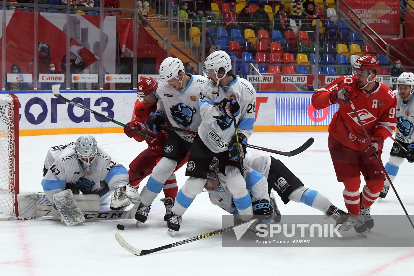 Russia Ice Hockey Spartak - Dinamo