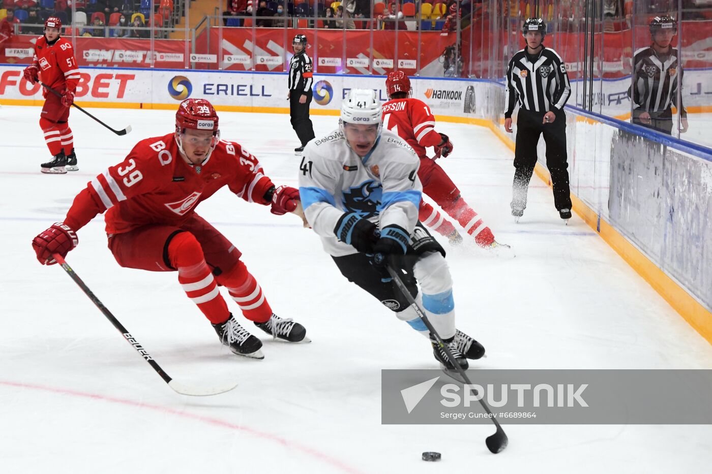 Russia Ice Hockey Spartak - Dinamo