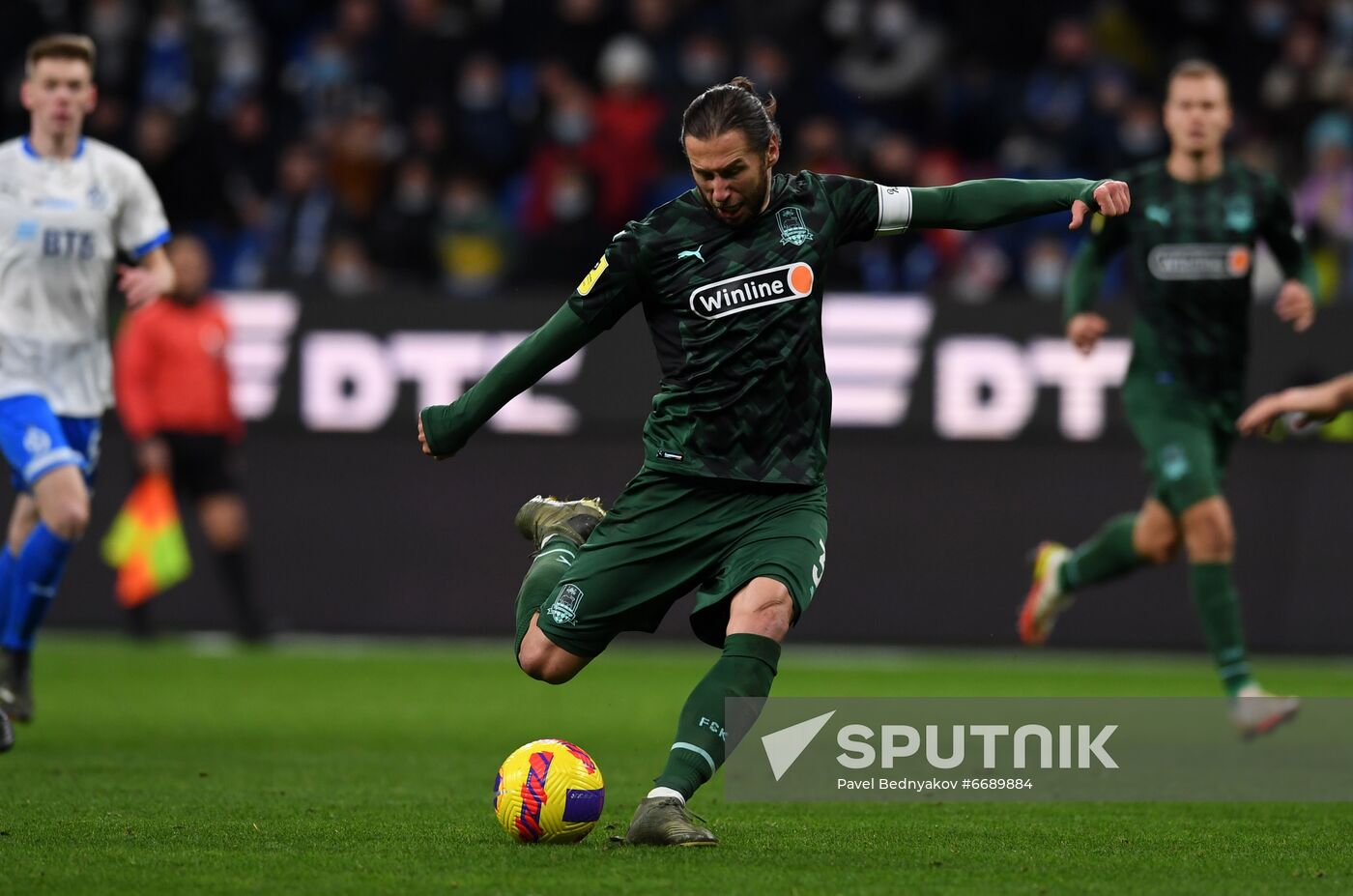 Russia Soccer Premier-League Dynamo - Krasnodar