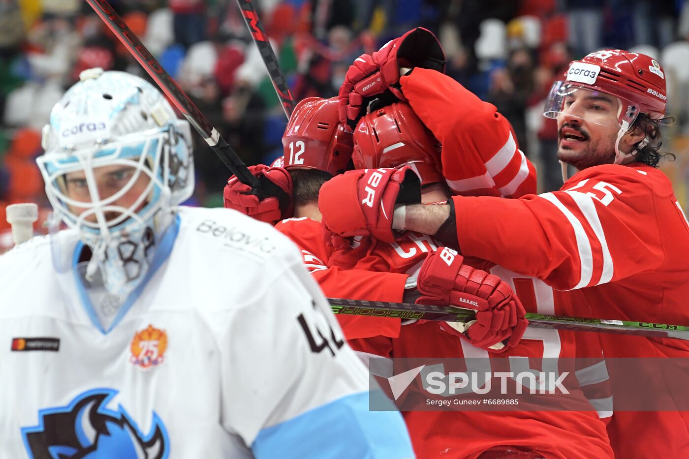 Russia Ice Hockey Spartak - Dinamo
