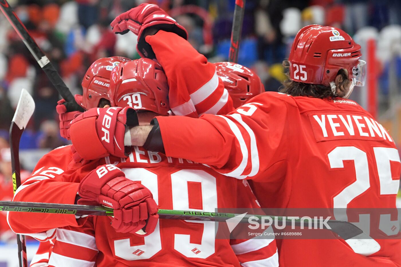 Russia Ice Hockey Spartak - Dinamo