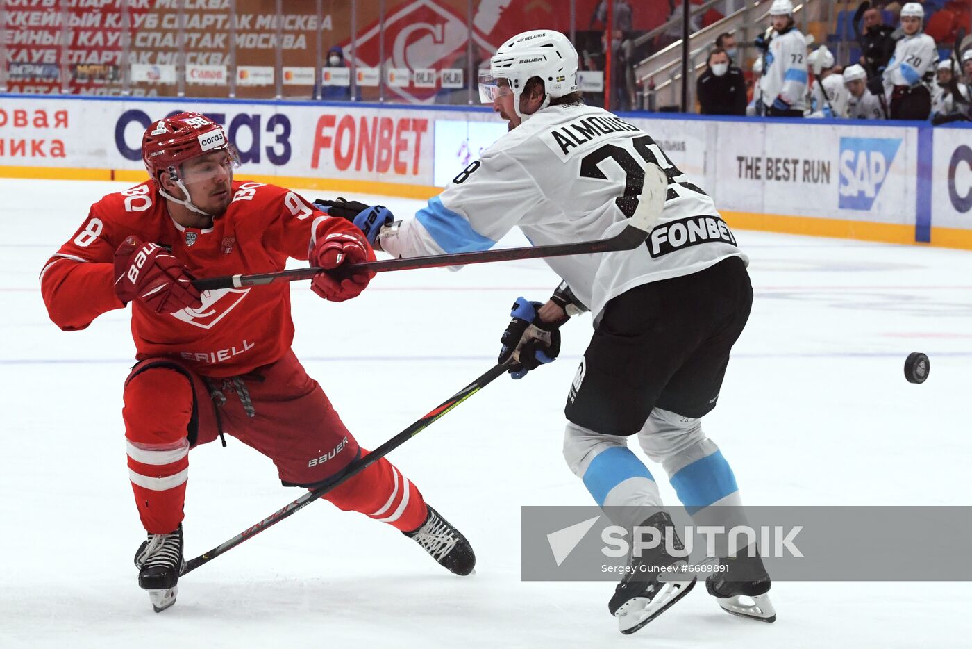 Russia Ice Hockey Spartak - Dinamo