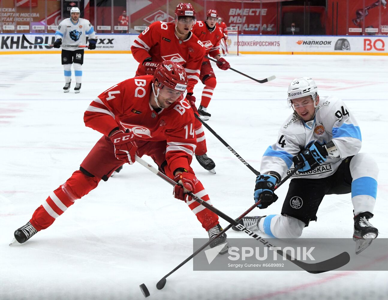 Russia Ice Hockey Spartak - Dinamo