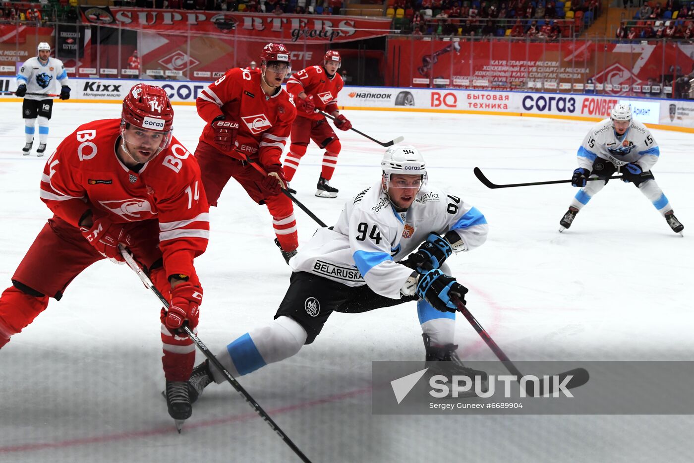 Russia Ice Hockey Spartak - Dinamo