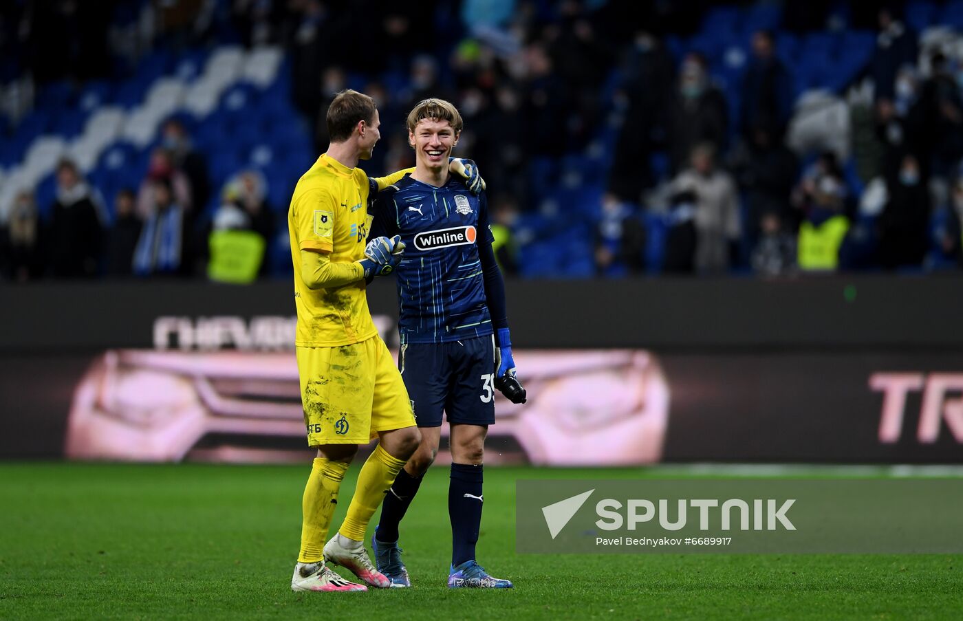 Russia Soccer Premier-League Dynamo - Krasnodar