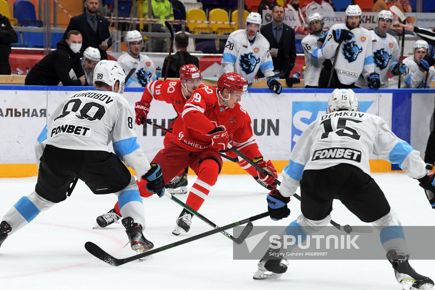Russia Ice Hockey Spartak - Dinamo