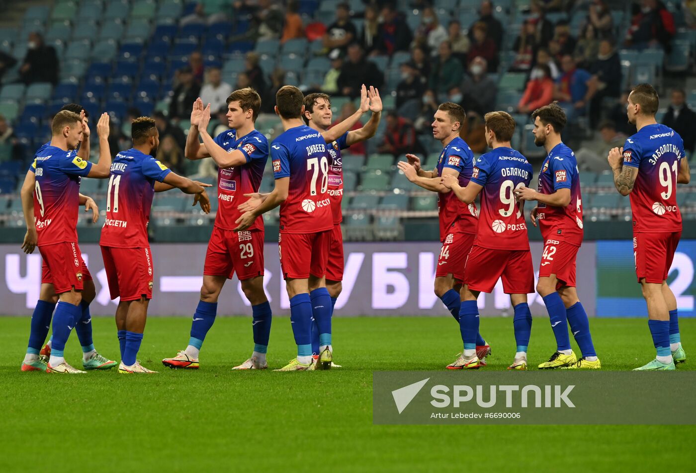 Russia Soccer Premier-League Sochi - CSKA