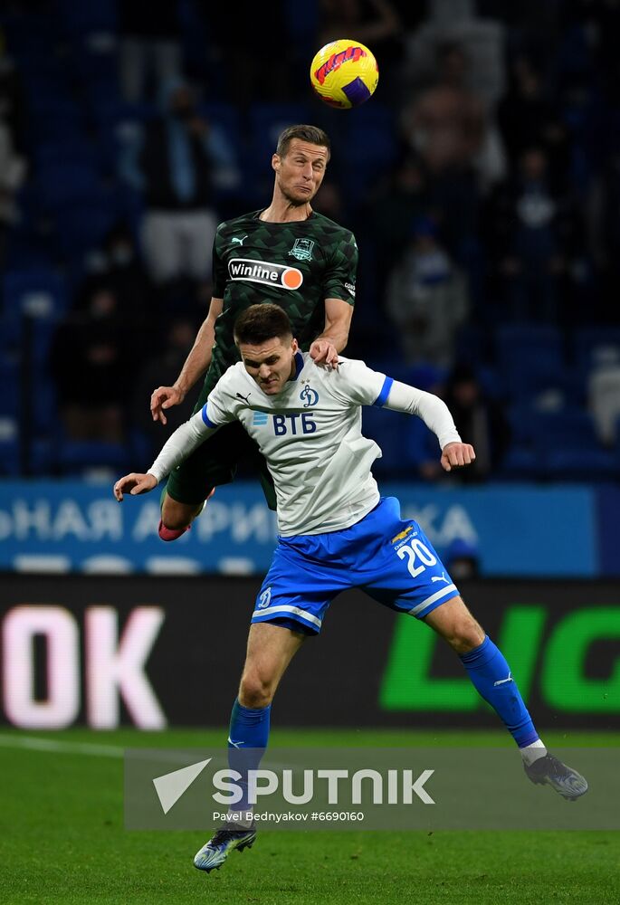 Russia Soccer Premier-League Dynamo - Krasnodar