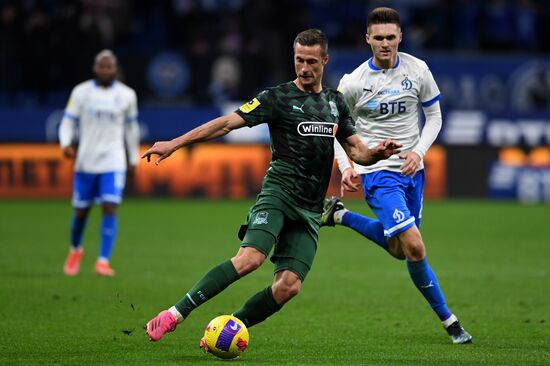 Russia Soccer Premier-League Dynamo - Krasnodar