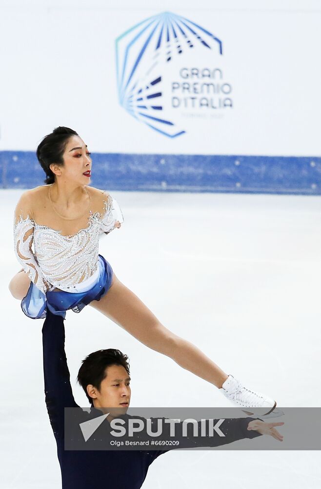 Italy Figure Skating Grand Prix Pairs