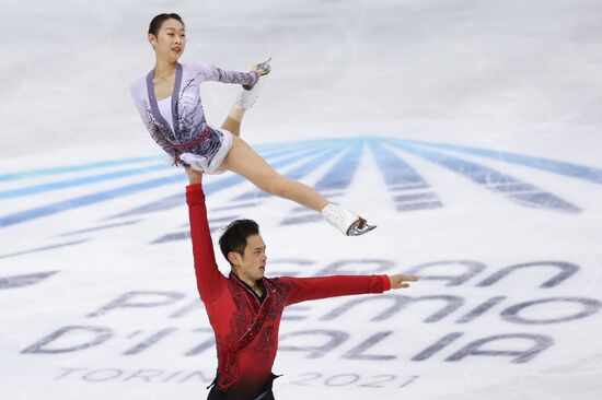 Italy Figure Skating Grand Prix Pairs