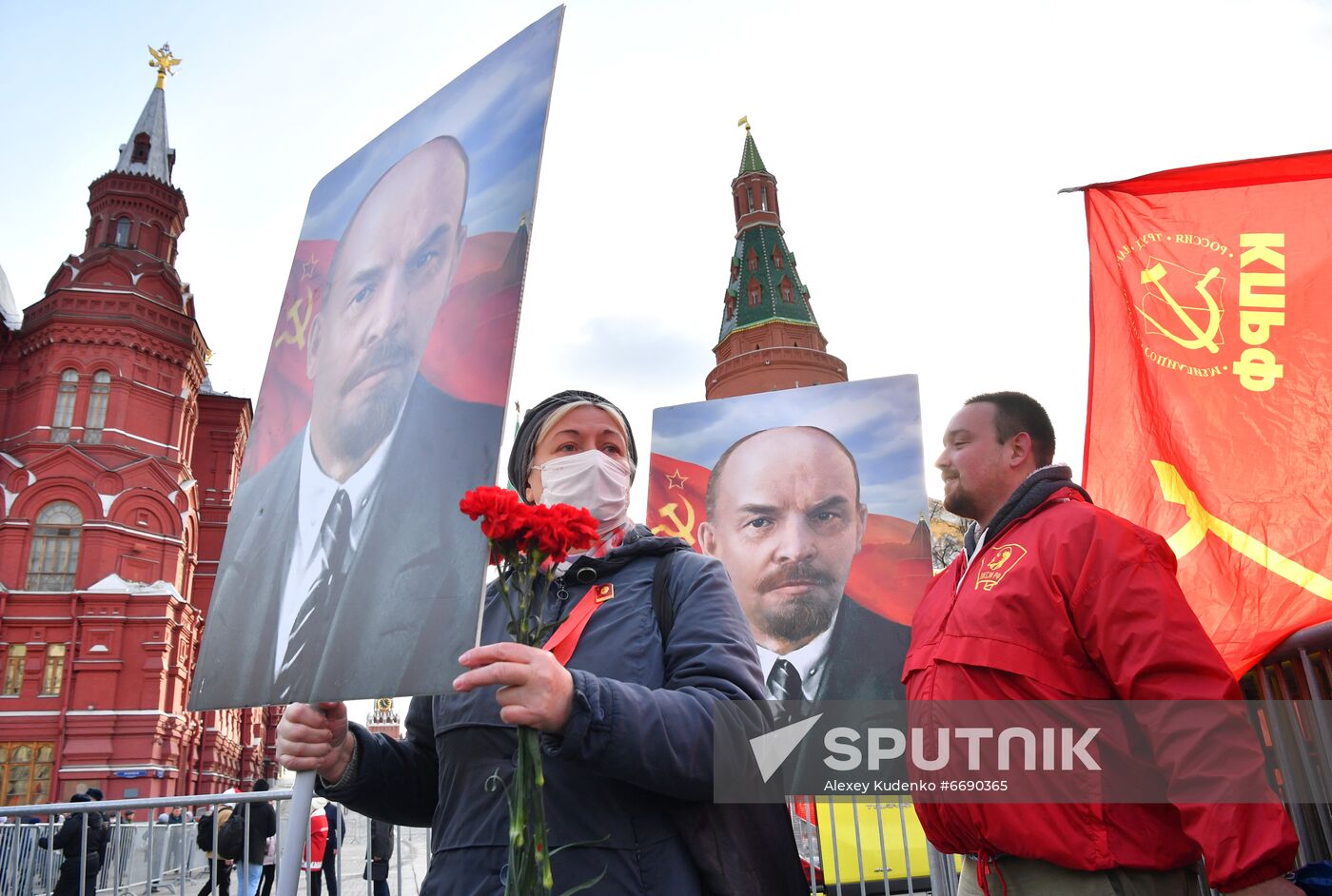 Russia October Revolution Anniversary
