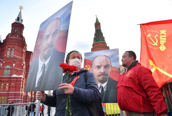 Russia October Revolution Anniversary