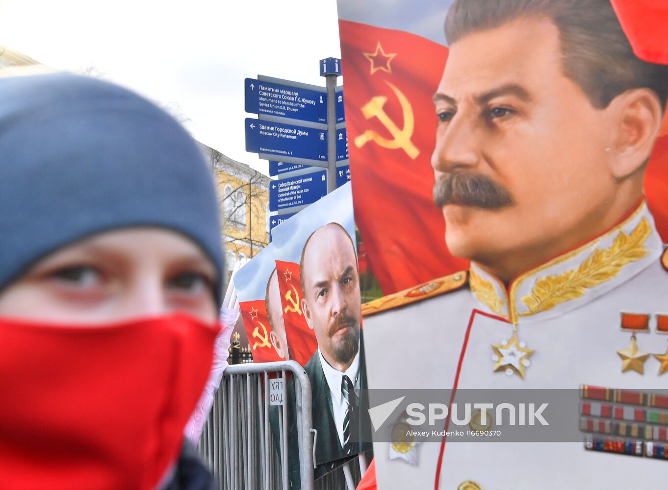Russia October Revolution Anniversary