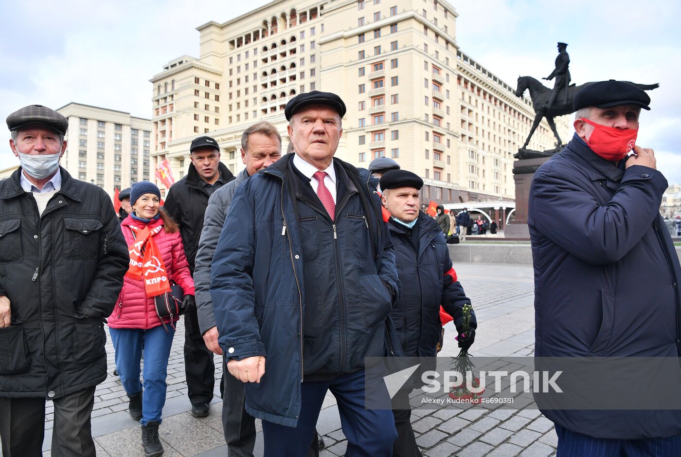 Russia October Revolution Anniversary