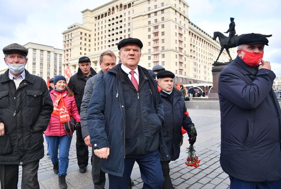 Russia October Revolution Anniversary