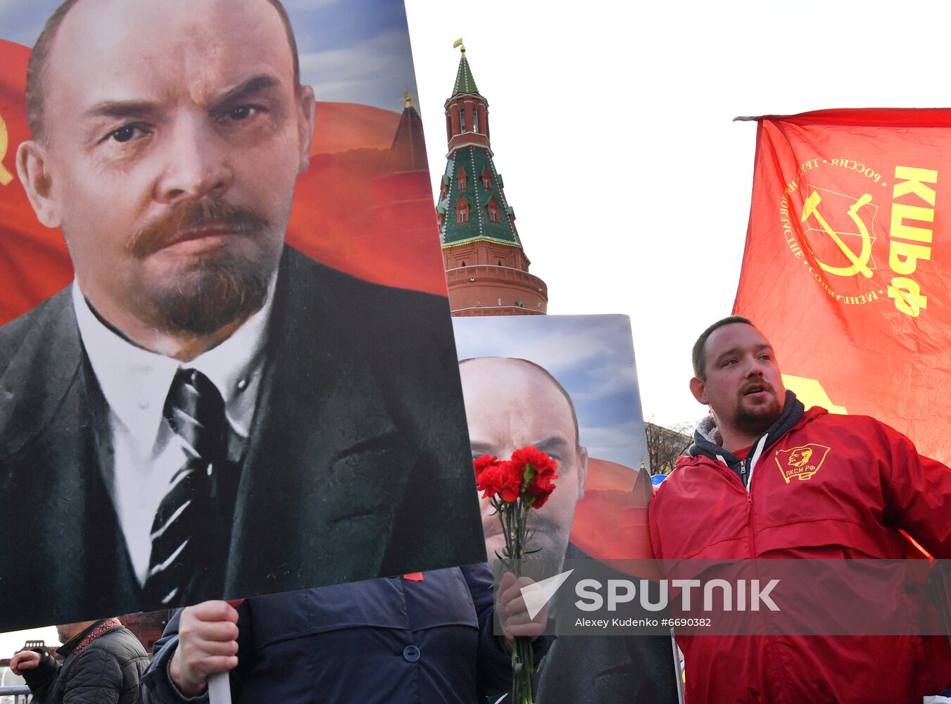 Russia October Revolution Anniversary