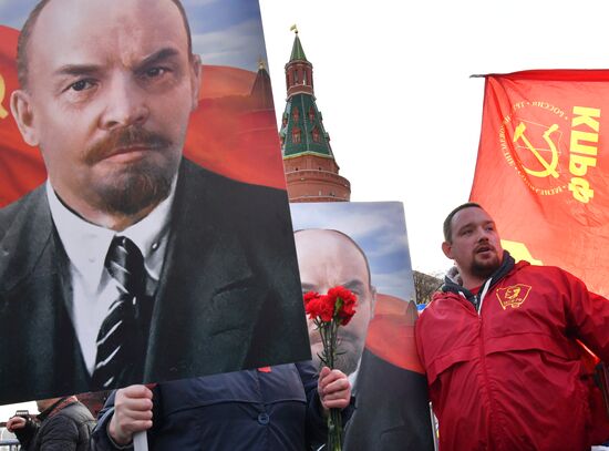 Russia October Revolution Anniversary