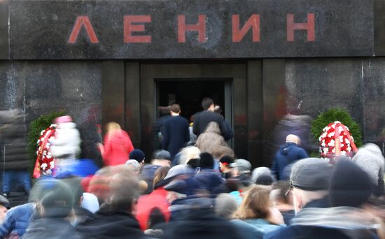 Russia October Revolution Anniversary
