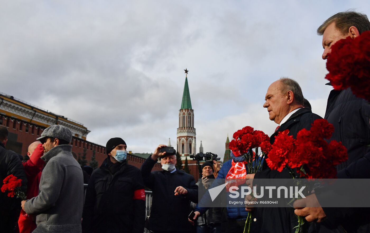 Russia October Revolution Anniversary