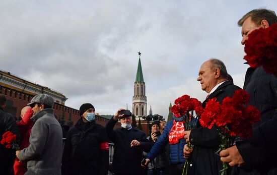 Russia October Revolution Anniversary