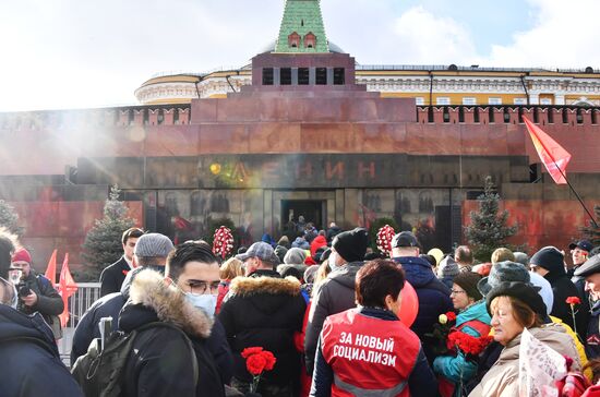 Russia October Revolution Anniversary