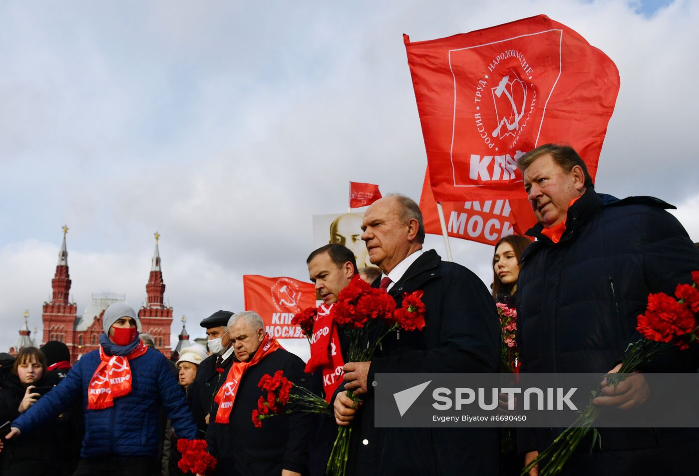 Russia October Revolution Anniversary