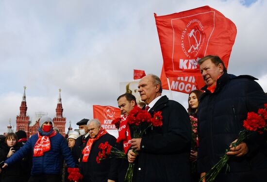 Russia October Revolution Anniversary
