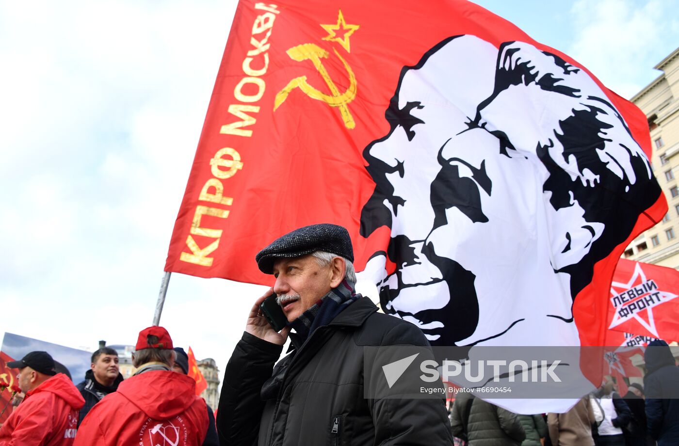 Russia October Revolution Anniversary