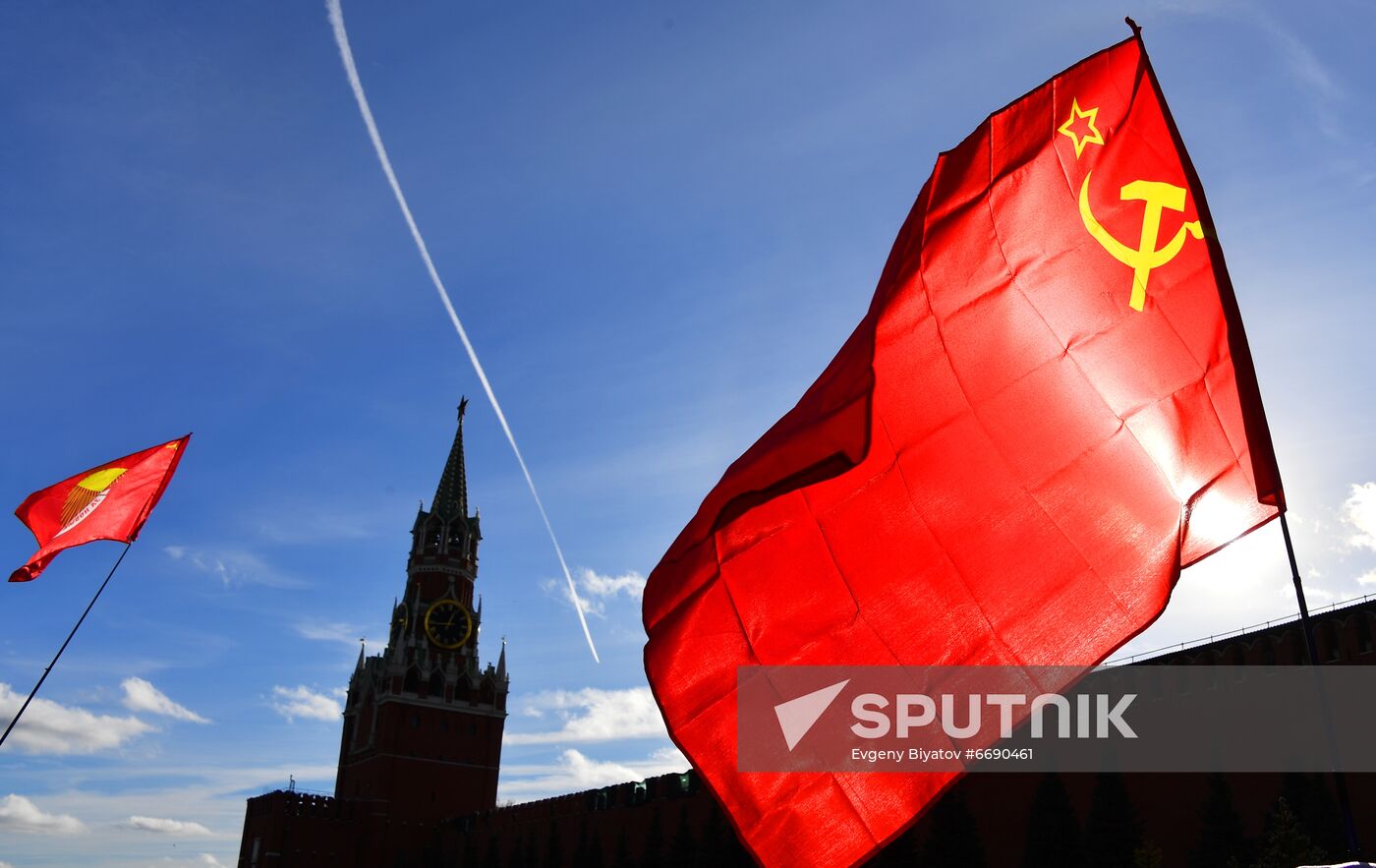 Russia October Revolution Anniversary