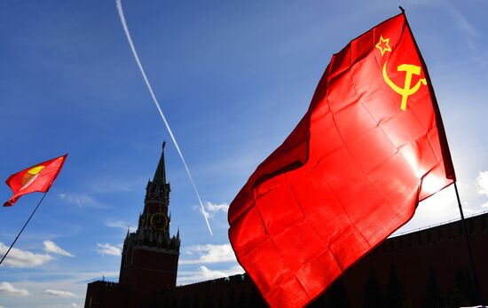 Russia October Revolution Anniversary