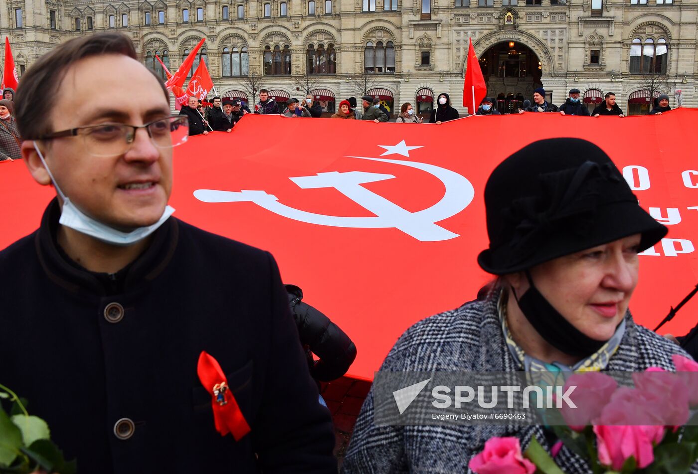 Russia October Revolution Anniversary