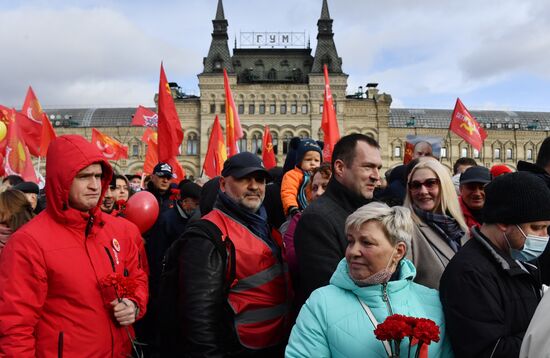 Russia October Revolution Anniversary