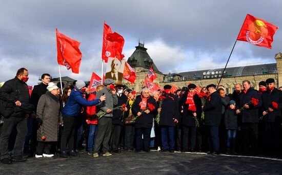 Russia October Revolution Anniversary