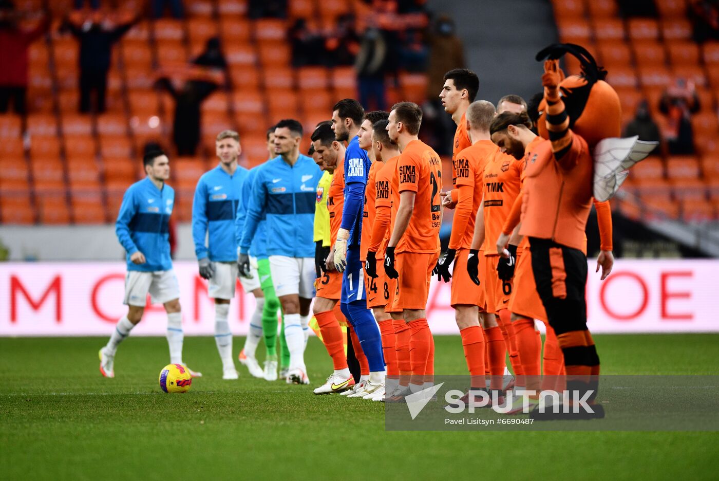 Russia Soccer Premier-League Ural - Zenit