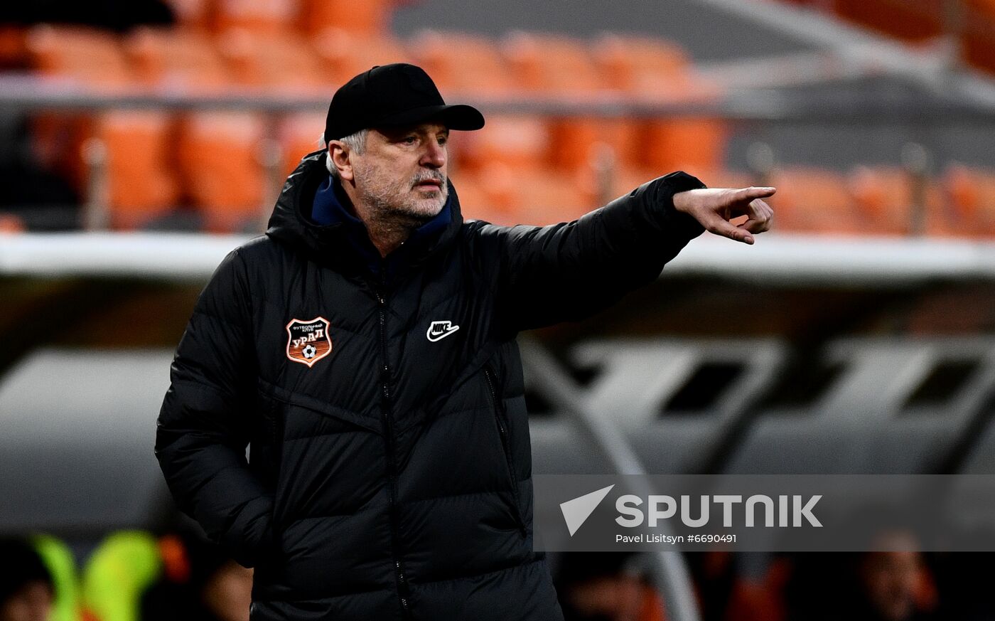 Russia Soccer Premier-League Ural - Zenit