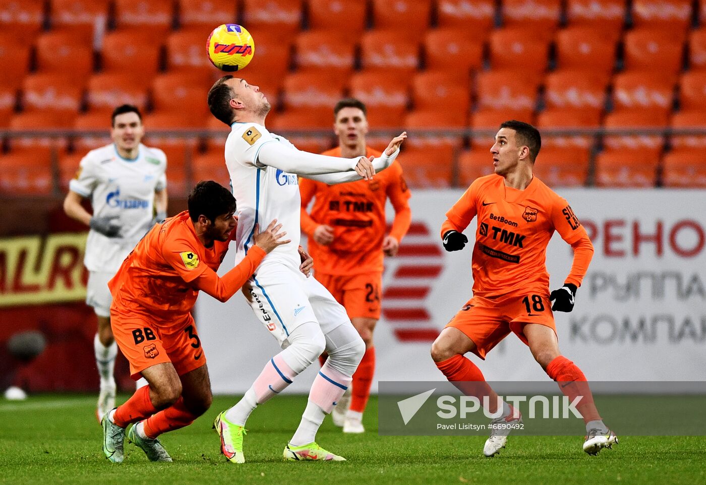 Russia Soccer Premier-League Ural - Zenit