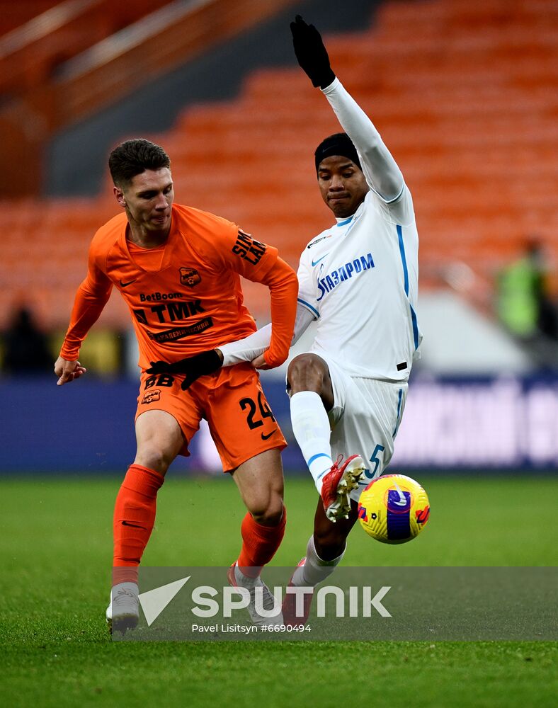 Russia Soccer Premier-League Ural - Zenit