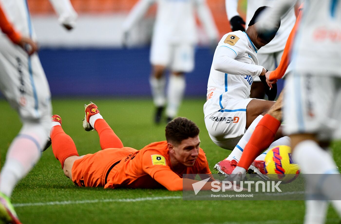 Russia Soccer Premier-League Ural - Zenit