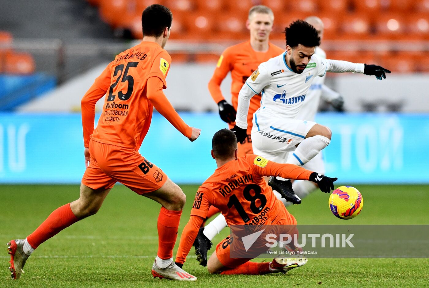 Russia Soccer Premier-League Ural - Zenit