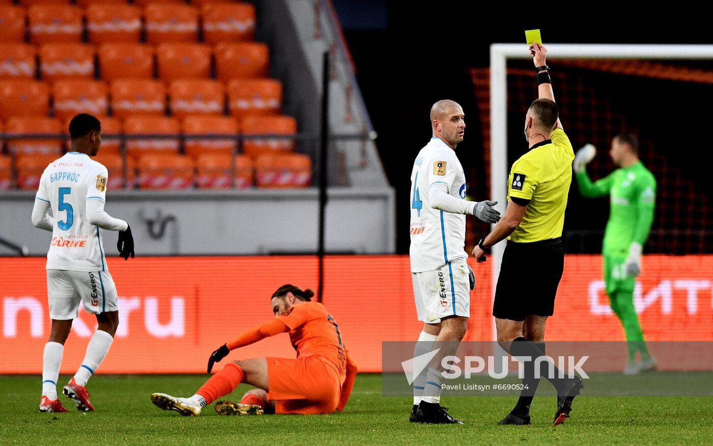 Russia Soccer Premier-League Ural - Zenit
