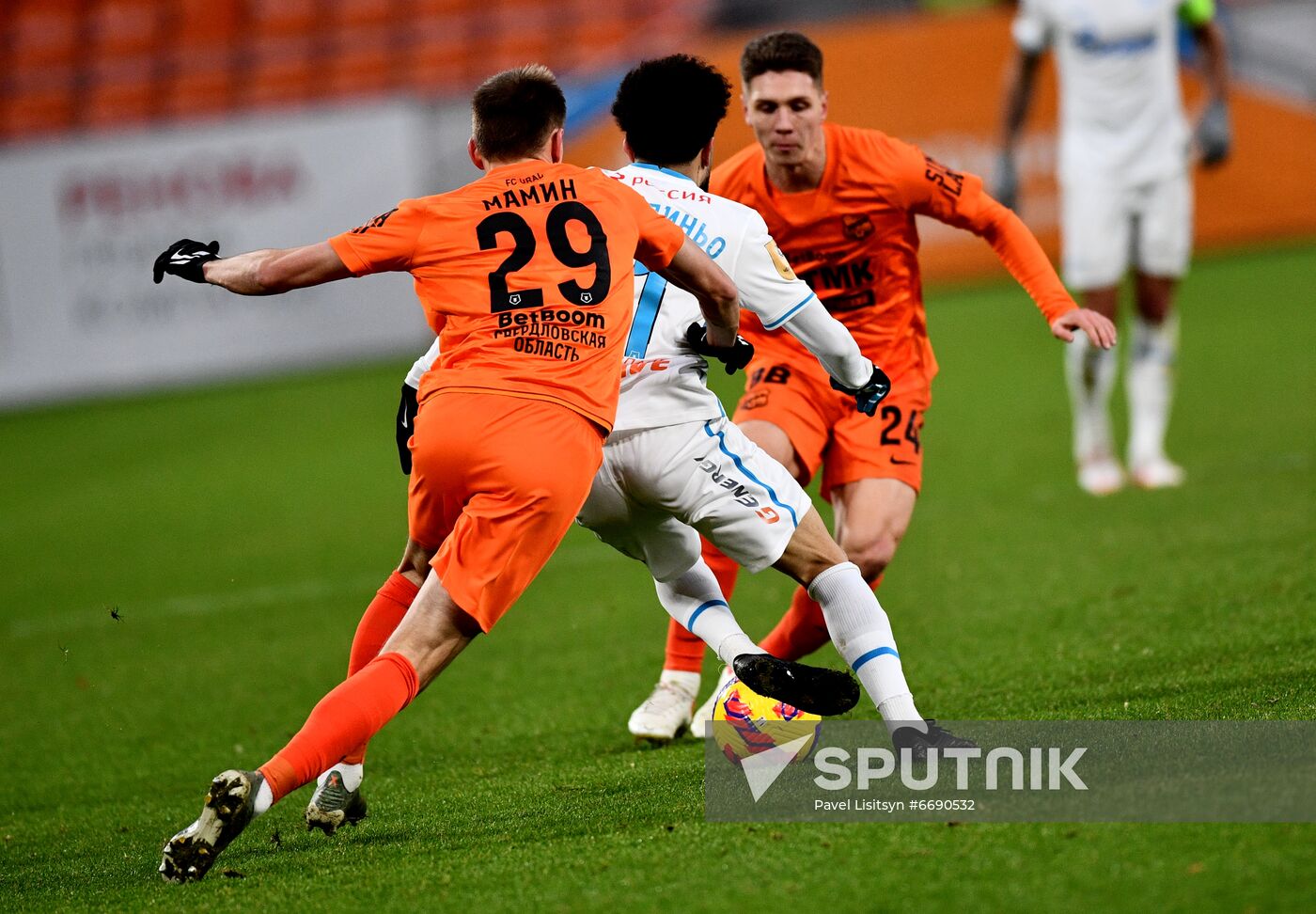 Russia Soccer Premier-League Ural - Zenit