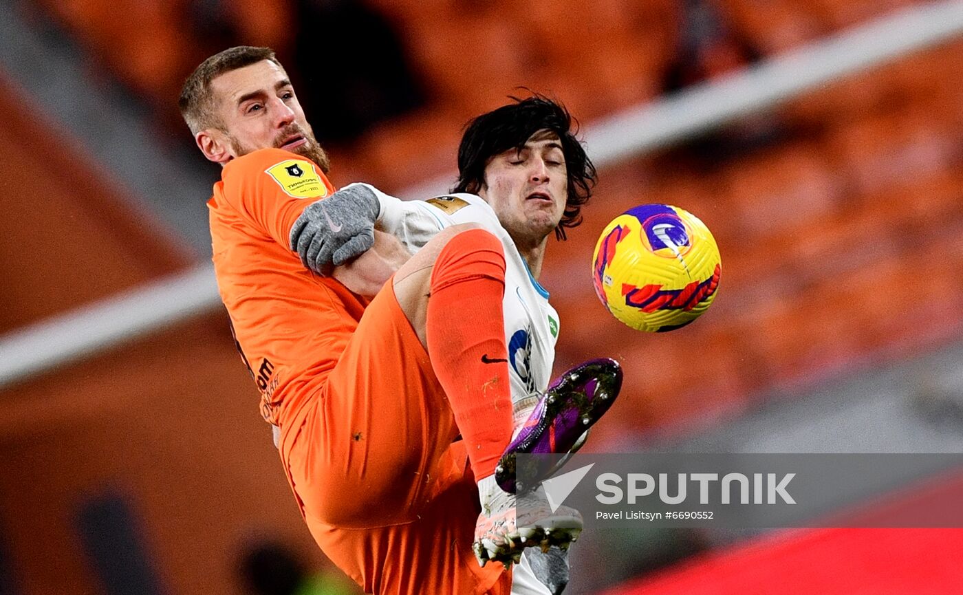 Russia Soccer Premier-League Ural - Zenit