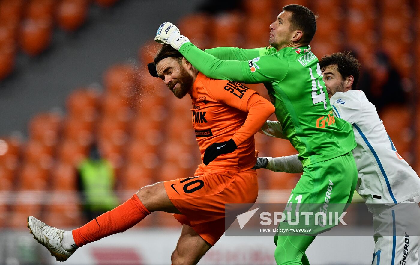 Russia Soccer Premier-League Ural - Zenit