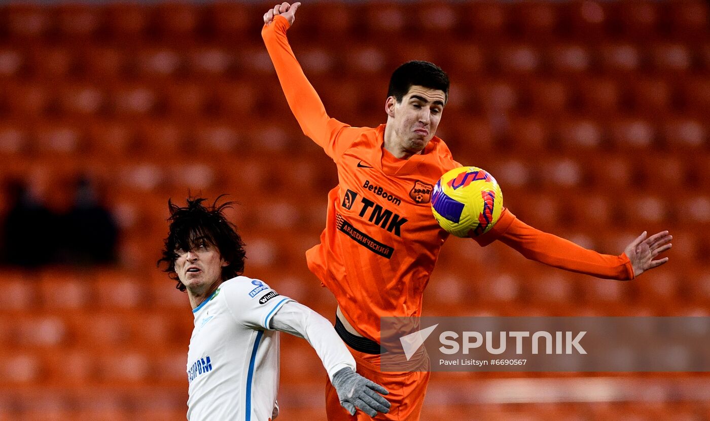 Russia Soccer Premier-League Ural - Zenit
