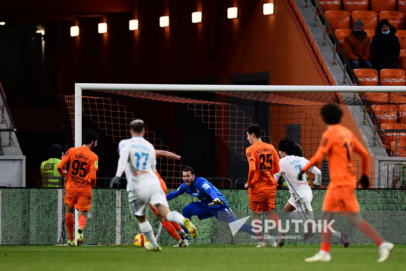 Russia Soccer Premier-League Ural - Zenit