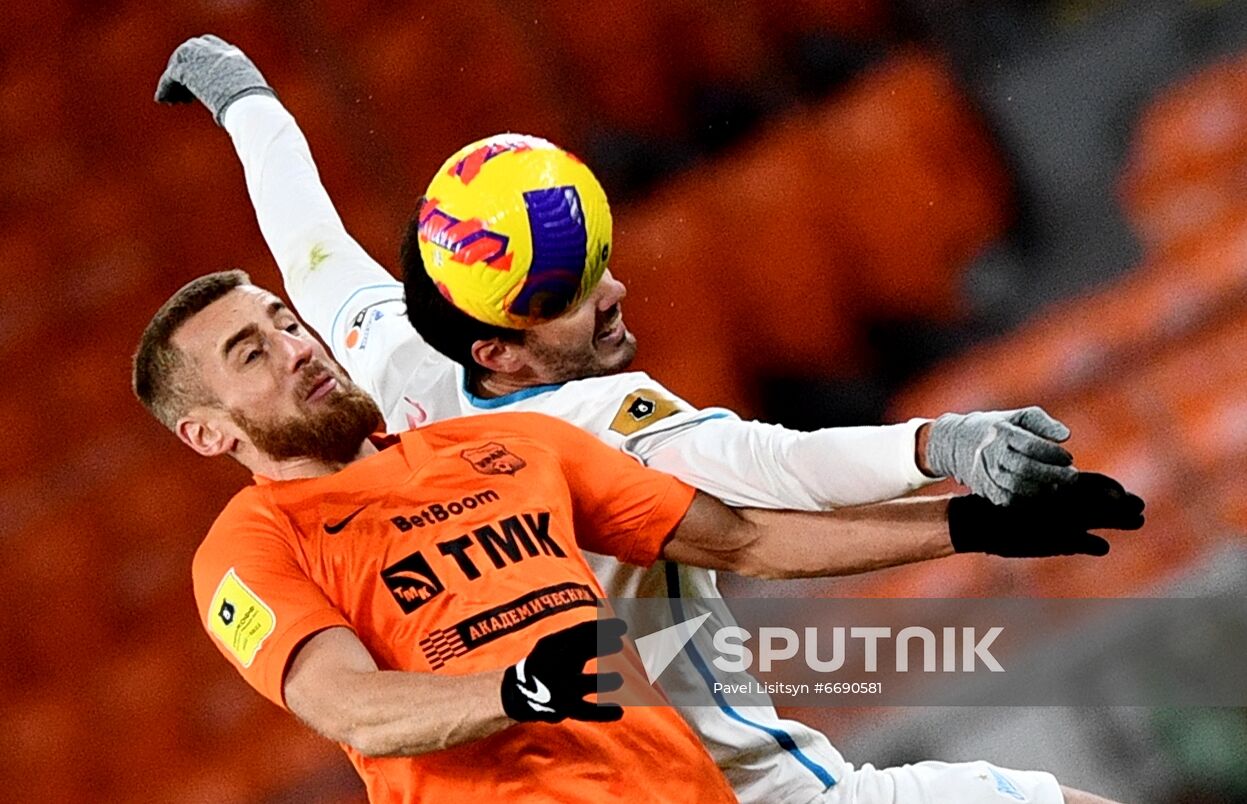 Russia Soccer Premier-League Ural - Zenit