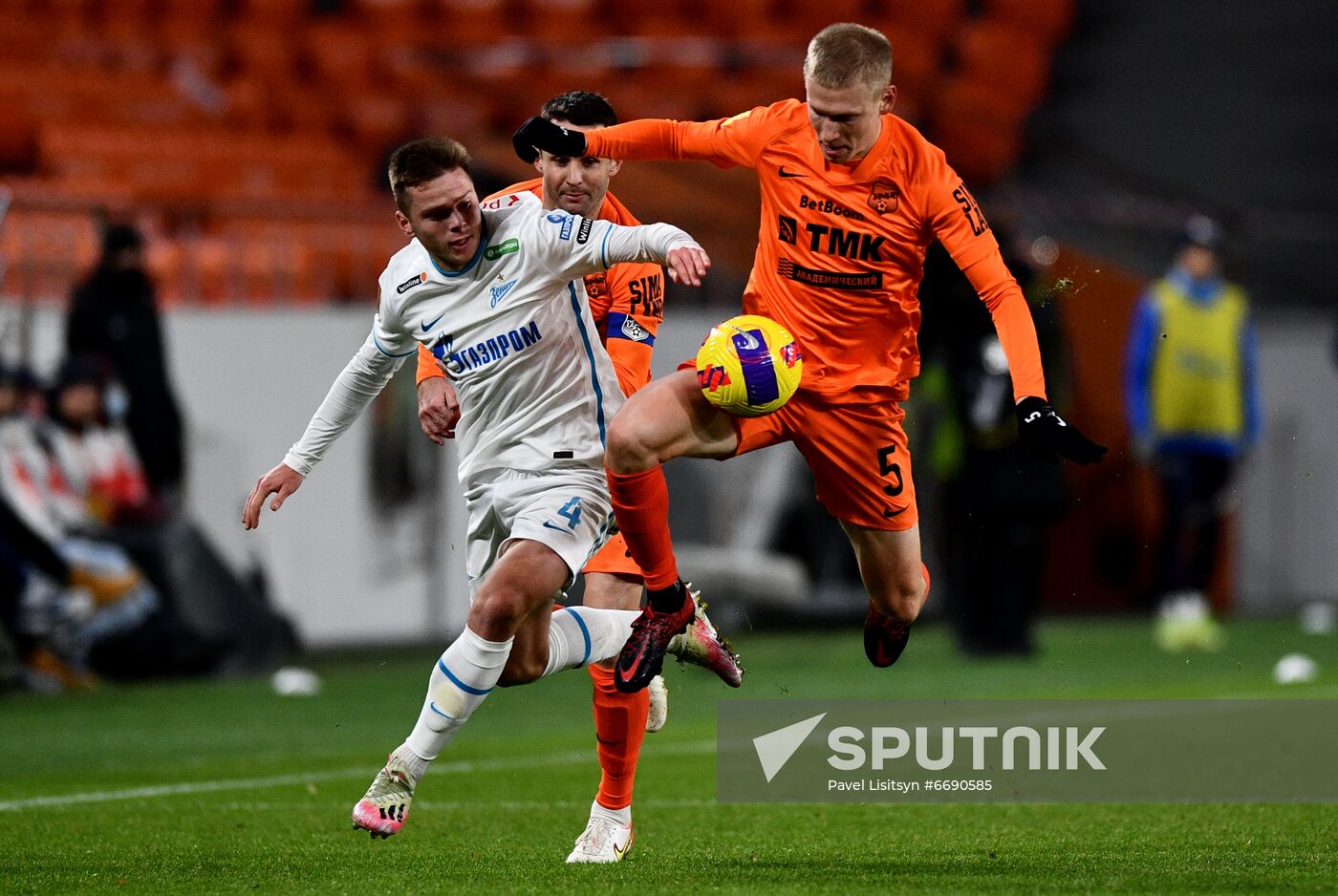 Russia Soccer Premier-League Ural - Zenit