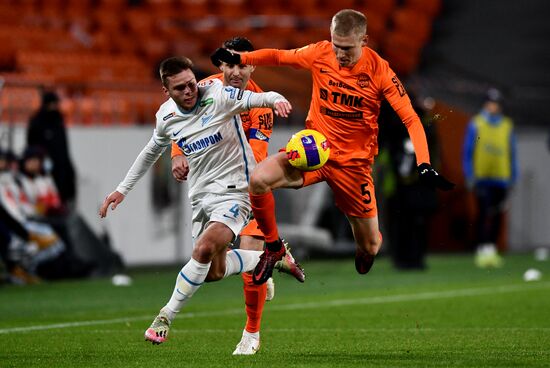 Russia Soccer Premier-League Ural - Zenit